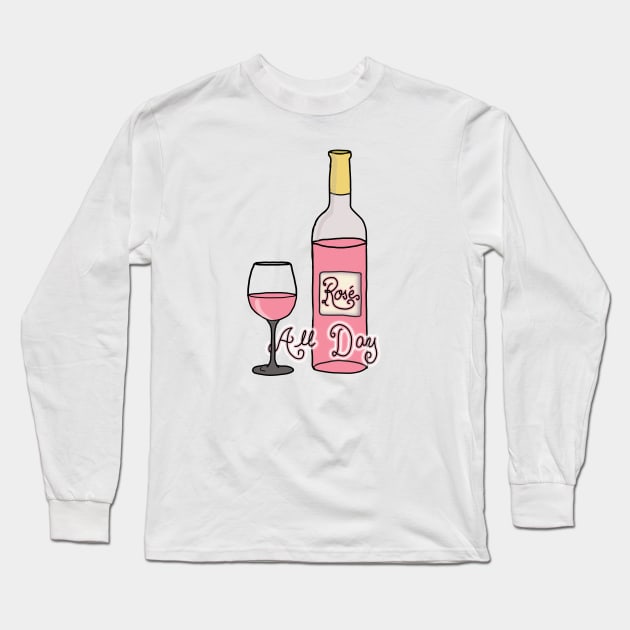 Rose all day Long Sleeve T-Shirt by daisydebby